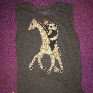 Graphic tank top
